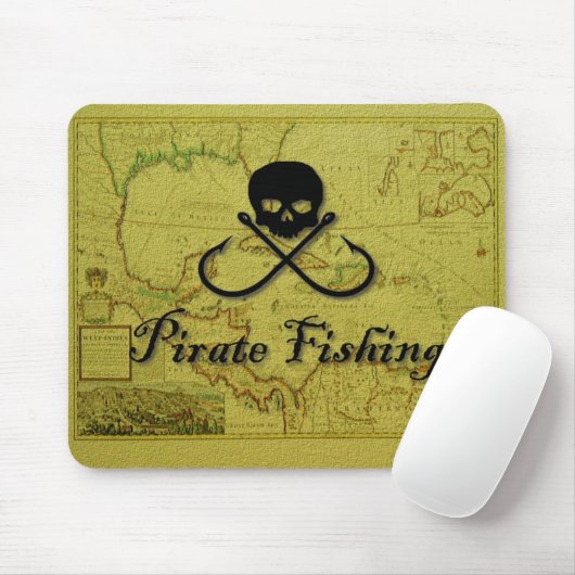 Piraten-Fischen-Mausunterlage Mousepad (Mit Mouse)