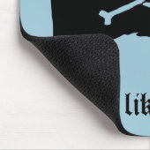 Piraten-Flagge Mousepad (Ecke)