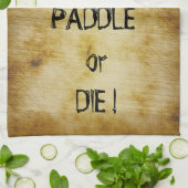 Piraten-Flaggen-Kajak-Paddel oder die Handtuch (Gefaltet)