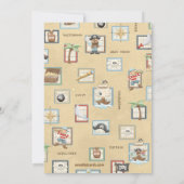 Piraten-Geburtstags-Party Einladung (Rückseite)