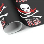 Piraten Geschenkpapier (Rolleneckpunkt)