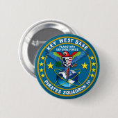 Piraten-Geschwader Button (Vorne & Hinten)