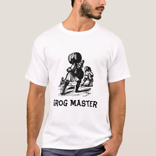Piraten-Grog-Meister T-Shirt (Vorderseite)