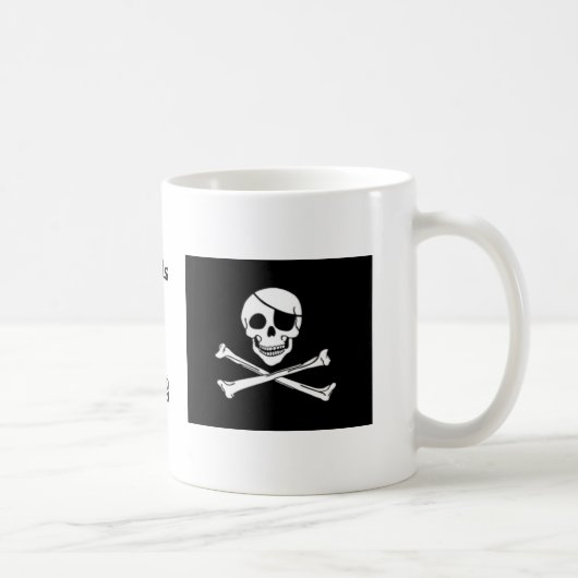 Piraten-Grog-Tasse Tasse (Rechts)