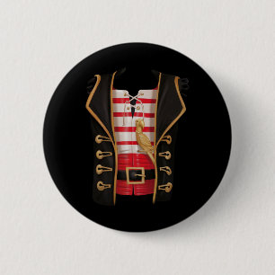 Piraten Halloween Kids Kostüm T-Shirt Button