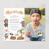 Piraten Haushalt Foto Geburtstagspartei (Vorderseite)