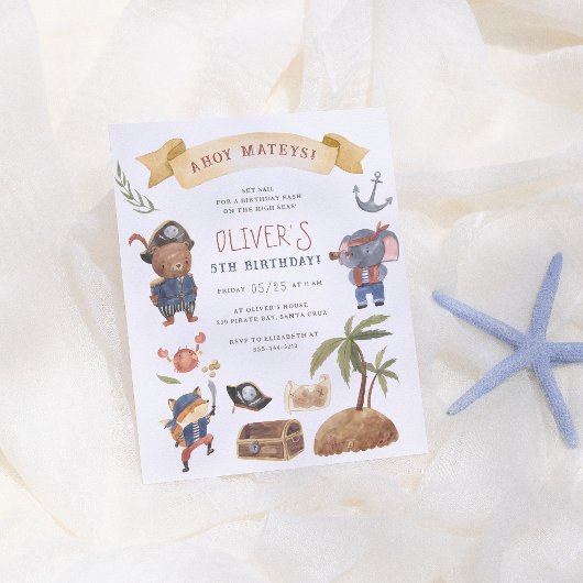 Piraten Haushalt Geburtstagspartei Einladung