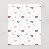 Piraten Haushalt Geburtstagspartei Einladung (Rückseite)