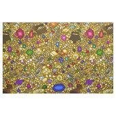 Piraten-Hinternschatz u. Juwelillustrationsgewebe Stoff (Fat Quarter (45,7 x 55,9 cm))