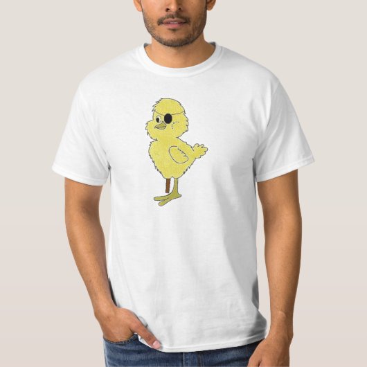 Piraten-Huhn T-Shirt (Vorderseite)