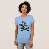 Piraten-Hund T-Shirt (Vorne ganz)