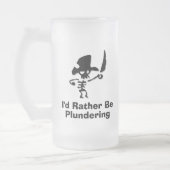 Piraten-Identifikation eher plündert Mattglas Bierglas (Links)