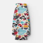 Piraten im Retro-Segment Flaschenkühler (Vorderseite)