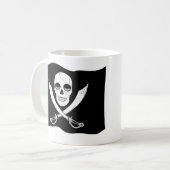 Piraten-Kaffee-Tasse - doppelseitig Kaffeetasse (Vorderseite Links)