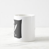 Piraten-Kaffee-Tasse - doppelseitig Kaffeetasse (Mittel)