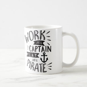 Piraten-Kaffee-Tasse Kaffeetasse