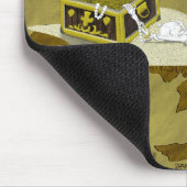 Piraten-Karte #1 Mousepad (Ecke)