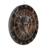 Piraten-Karte Dartscheibe (Vorderseite Links)