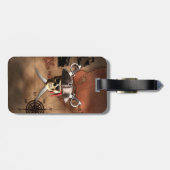 Piraten-Karte Gepäckanhänger (Rückseite horizontal)