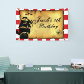 Piraten-Karte, Party Banner (Messeveranstaltung)