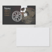 Piraten-Karten-Profil/Visitenkarte Visitenkarte (Vorne/Hinten)