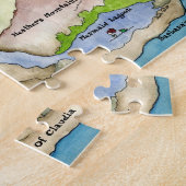 Piraten-Karten-Puzzlespiel Puzzle (Seite)