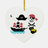 Piraten Keramikornament (Vorne)