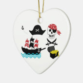 Piraten Keramikornament (Links)