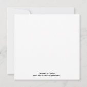 Piraten Kindergeburtstag Party Einladung - Blaue G (Rückseite)