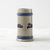 Piraten-klassischer Job-Entwurf Bierglas (Mittel)