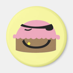 Piraten-kleiner Kuchen Magnet