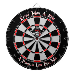Piraten-König Dartboard Dartscheibe