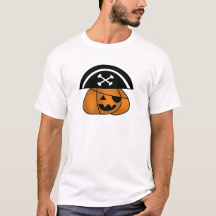 Piraten-Kürbis T-Shirt