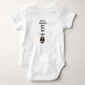Piraten-Leben Onsie Baby Strampler (Rückseite)