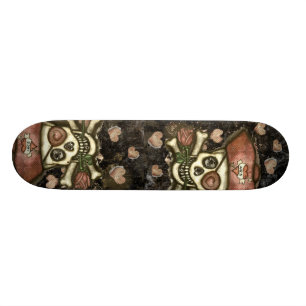 Piraten-Liebe-GrafikSkateboard Skateboard