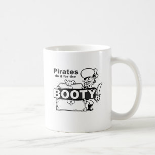 Piraten machen es wegen der Beute Kaffeetasse