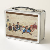 "Piraten!" Metall Brotdose (Rückseite)