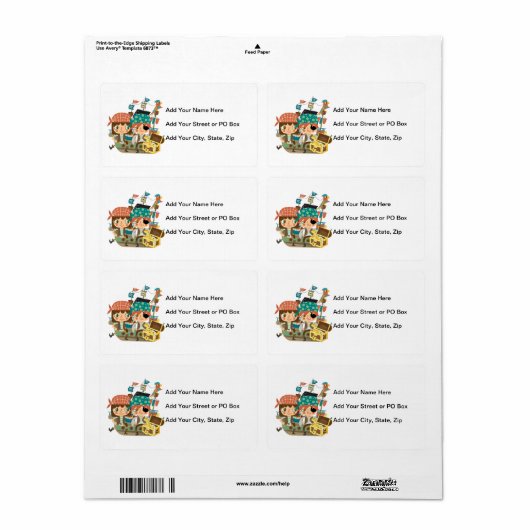 Piraten mit Schatz (Vorne)