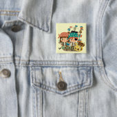 Piraten mit Schatz Button (Beispiel)