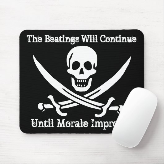 Piraten-Moral-Verstärker Mousepad (Mit Mouse)