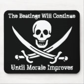 Piraten-Moral-Verstärker Mousepad (Vorne)