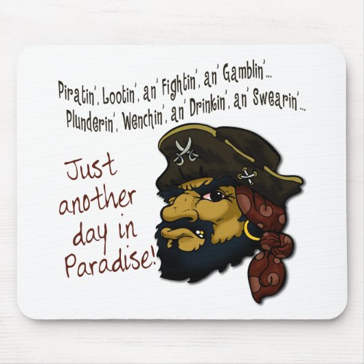 Piraten! Mousepad (Vorne)
