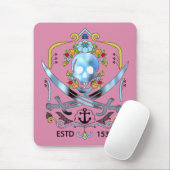 Piraten Mousepad (Mit Mouse)