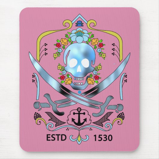 Piraten Mousepad (Vorne)