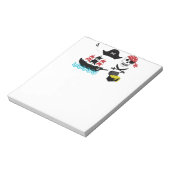 Piraten Notizblock (Rotiert)