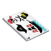 Piraten Notizblock (Rechte Seite)