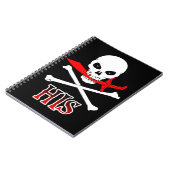 Piraten Notizblock (Linke Seite)