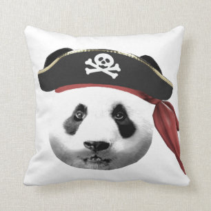 Piraten-Panda-Kissen Kissen