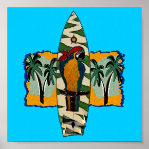 Piraten-Papagei Poster