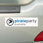 Piraten-Party-Australien-Autoaufkleber Autoaufkleber (Auf Auto)